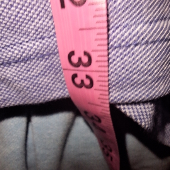 Foundry Heathered Blue and Light Blue Polo Shirts In A Size 4XL. Casual, Summer - Picture 10 of 11